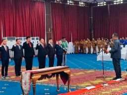 Pemkot Manado Lantik Enam Pejabat Pimpinan Tinggi Pratama, Wawali Richard Tekankan Integritas dan Pelayanan