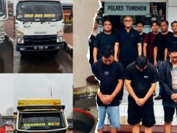 Polres Tomohon Bongkar Penimbunan 1.500 Liter Solar Subsidi di Minahasa: Empat Pelaku Ditangkap
