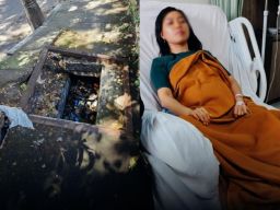 Warga Manado Keluhkan Selokan Terbuka di Depan Freshmart Bahu, Istri Jadi Korban Luka Serius